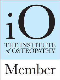 We're a member of the institute of osteopathy